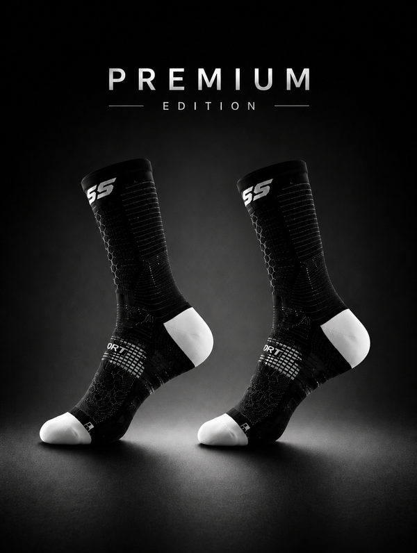 Chaussette de Compression Premium — Design Inédit