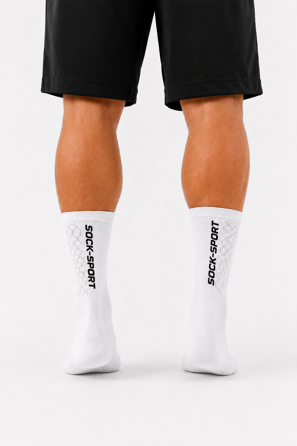 Chaussette de compression mi-mollet pour trail et running longue distance