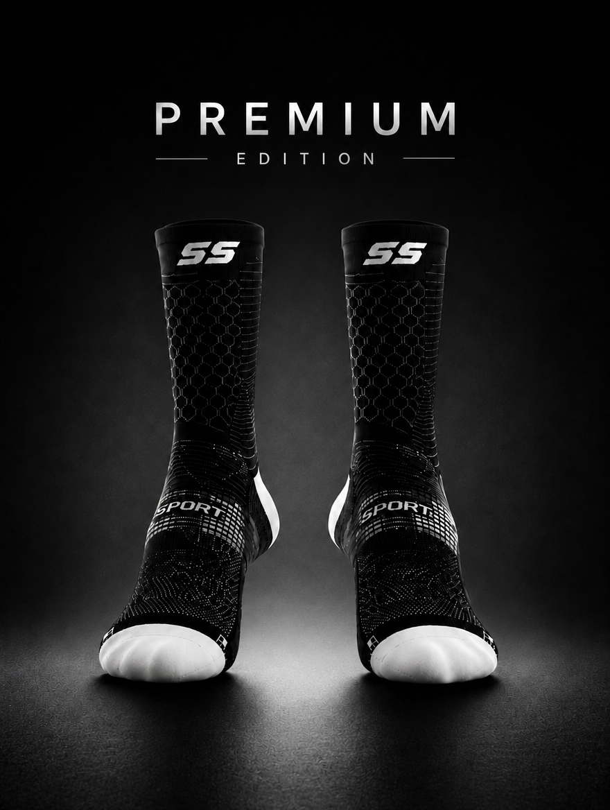 Chaussette de compression premium Sock-Sport pour cyclisme et running