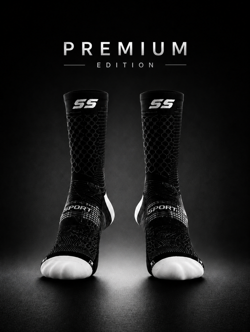 Chaussette de compression premium Sock-Sport pour cyclisme et running