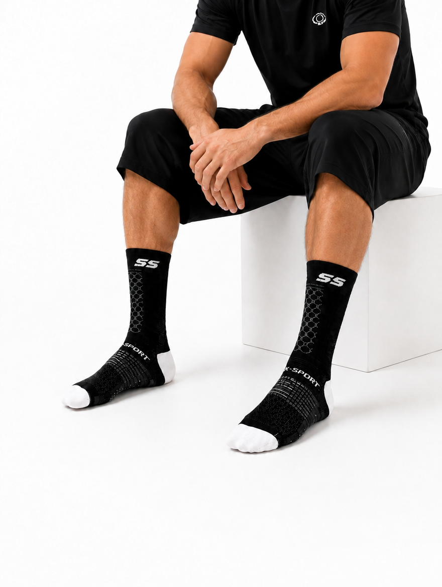 Chaussette de Compression Premium — Design Inédit